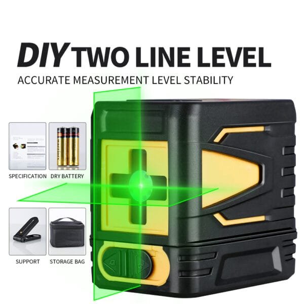 Mini 2-line laser level