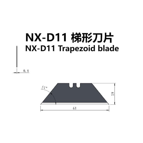 NX-D11 Trapezoid blade