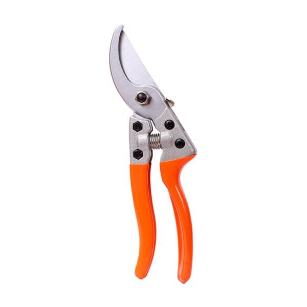 Garden Pruner with SK5 Steel Blade and Rubber-Coated Handle